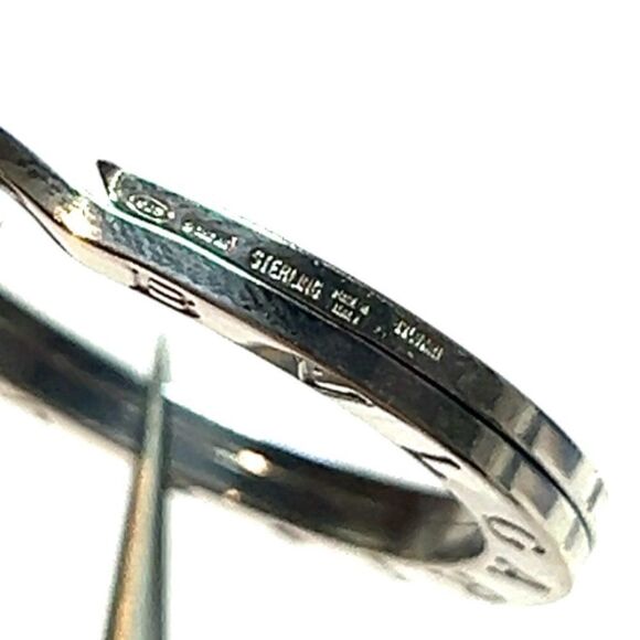 Bulgari Bvlgari Estate Keychain Sterling Silver B10 - Picture 2 of 4